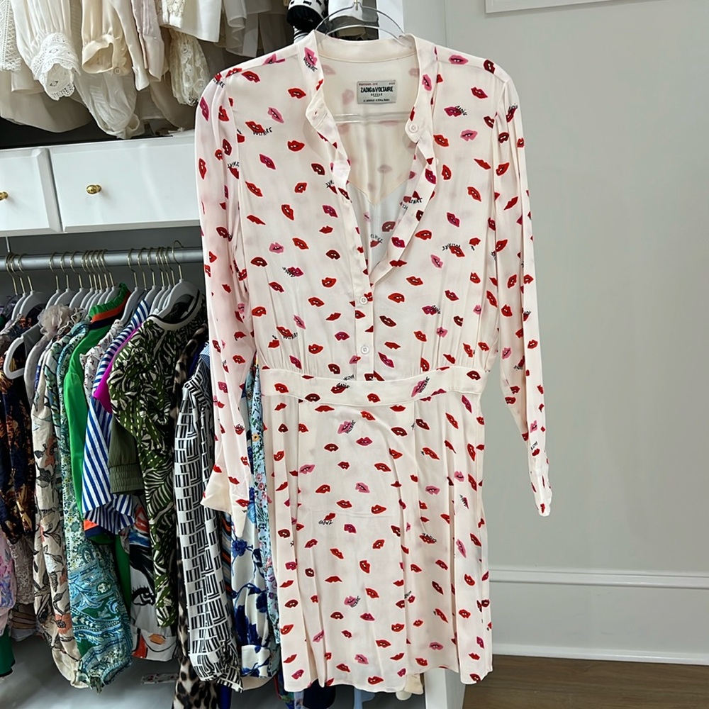 Zadig & Voltaire lip dress size small 4/6
